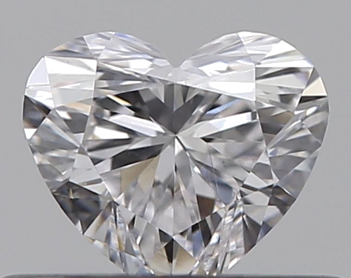 0.3 carat D-VS2 Natūralus Heart Deimantas (1)
