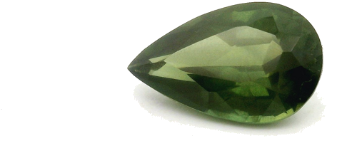 1.19 carat GREEN Pear Safyras (1)
