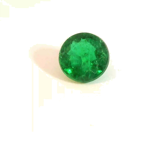 0.31 carat GREEN Round Smaragdas (1)