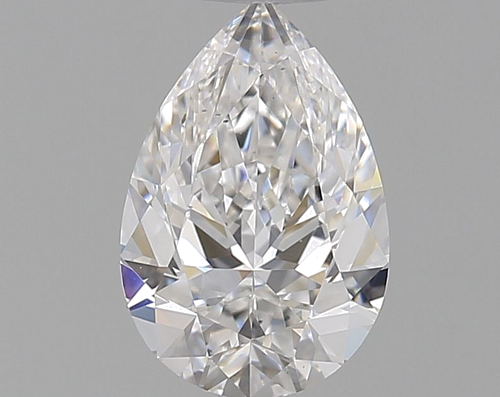 0.57 carat E-SI1 Natūralus Pear Deimantas (1)