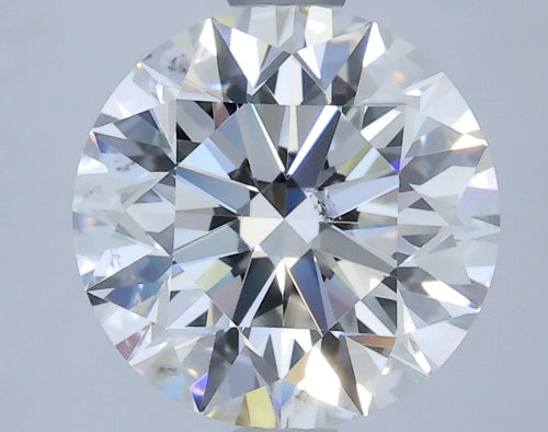 1.56 carat G-SI1 Excellent cut Natūralus Round Deimantas (1)