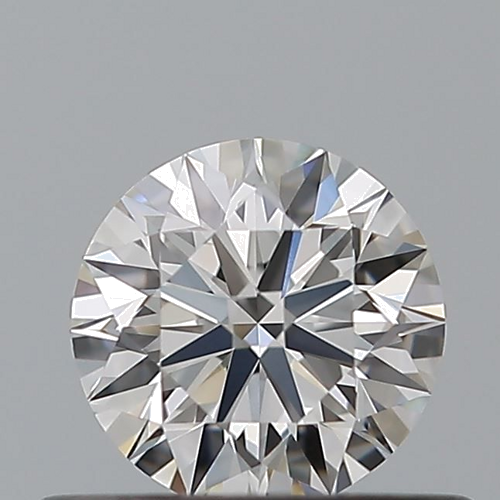 0.39 carat F-VVS1 Excellent cut Natūralus Round Deimantas (1)