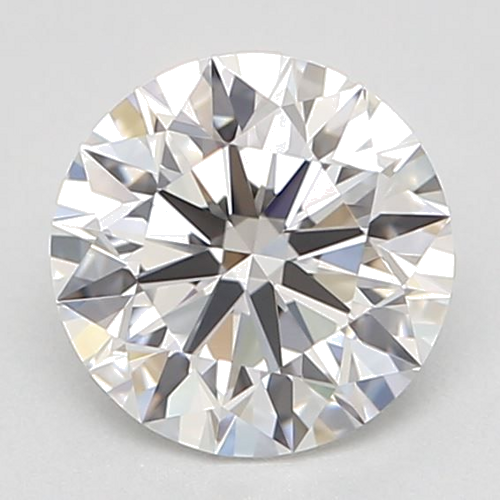 0.57 carat F-VVS2 Excellent cut Natūralus Round Deimantas (1)