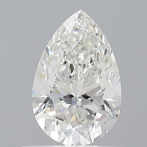 0.5 carat F-VS1 Natūralus Pear Deimantas (1)