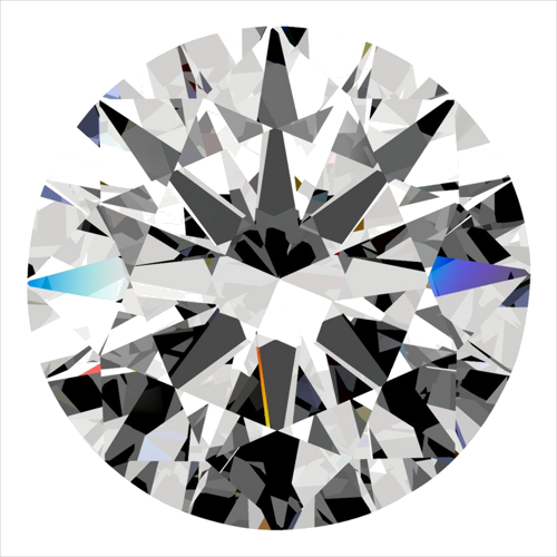 0.3 carat H-VVS2 Excellent cut Natūralus Round Deimantas (1)