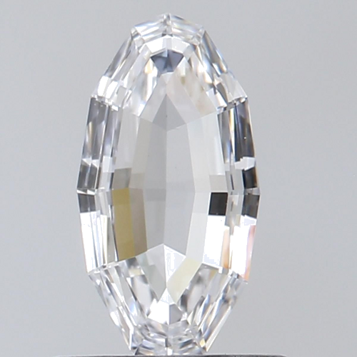 0.55 carat D-VS1 Natūralus Oval Deimantas (1)