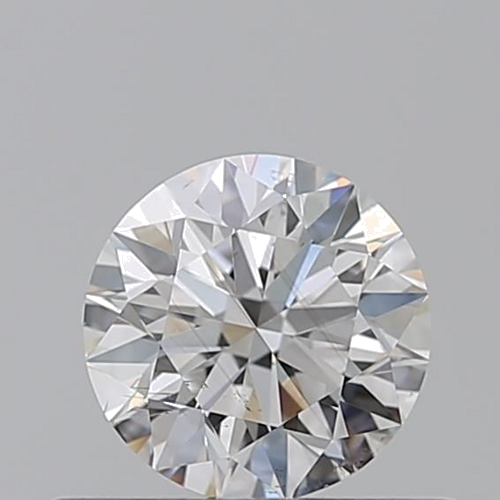 0.5 carat G-SI1 Excellent cut Natūralus Round Deimantas (1)
