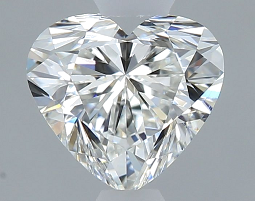 0.55 carat H-IF Natūralus Heart Deimantas (1)