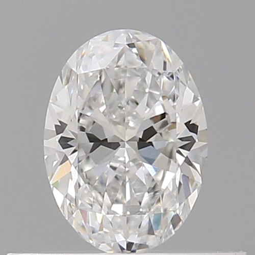 0.4 carat D-VVS2 Natūralus Oval Deimantas (1)