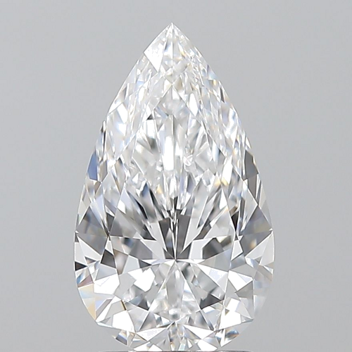 2.01 carat D-VS1 Natūralus Pear Deimantas (1)