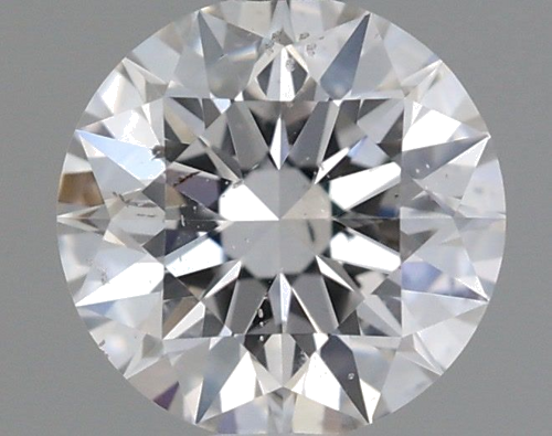 0.54 carat F-SI2 Excellent cut Natūralus Round Deimantas (1)