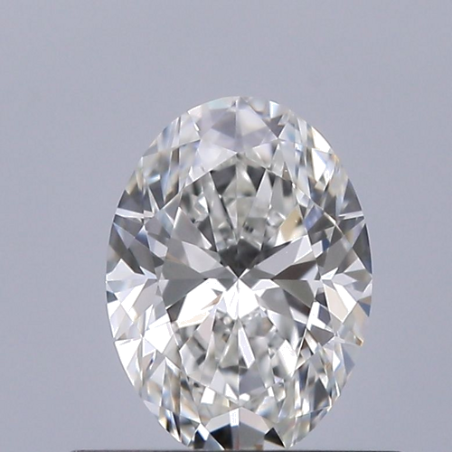 0.5 carat F-IF Natūralus Oval Deimantas (1)