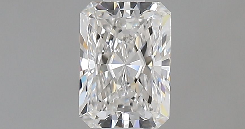 0.55 carat F-VVS1 Natūralus Radiant Deimantas (1)