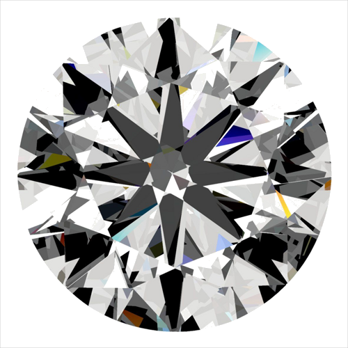 0.3 carat I-SI1 Very Good cut Natūralus Round Deimantas (1)
