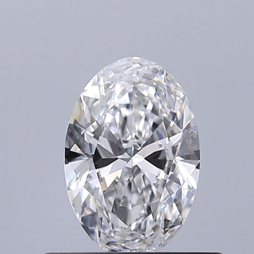 0.45 carat D-VVS1 Natūralus Oval Deimantas (1)