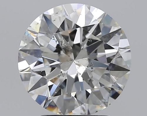 2.5 carat H-SI2 Excellent cut Natūralus Round Deimantas (1)