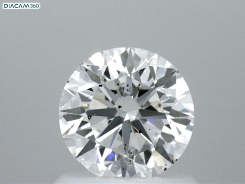 1.0 carat D-SI2 GD cut Natūralus Round Deimantas (1)