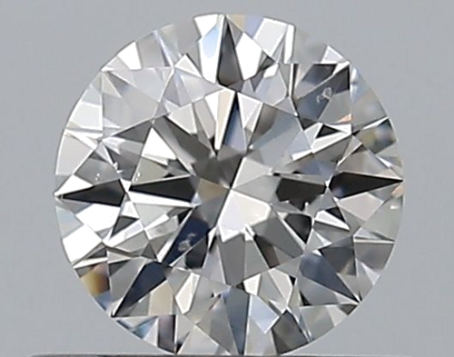 0.5 carat F-SI1 Excellent cut Natūralus Round Deimantas (1)
