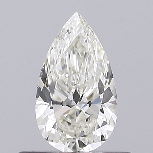 0.51 carat J-SI1 Natūralus Pear Deimantas (1)