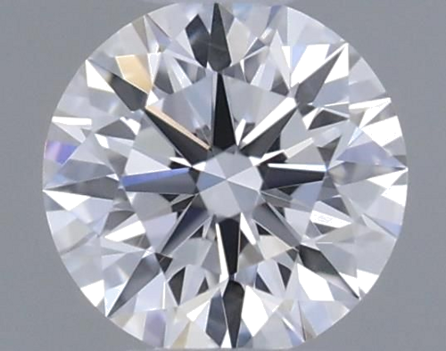 0.17 carat D-VVS1 Excellent cut Natūralus Round Deimantas (1)