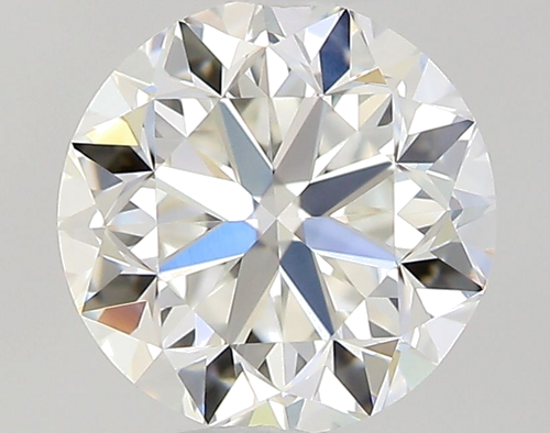 0.5 carat H-VVS1 GD cut Natūralus Round Deimantas (1)