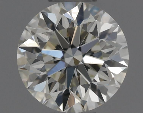 0.31 carat K-VVS2 Very Good cut Natūralus Round Deimantas (1)