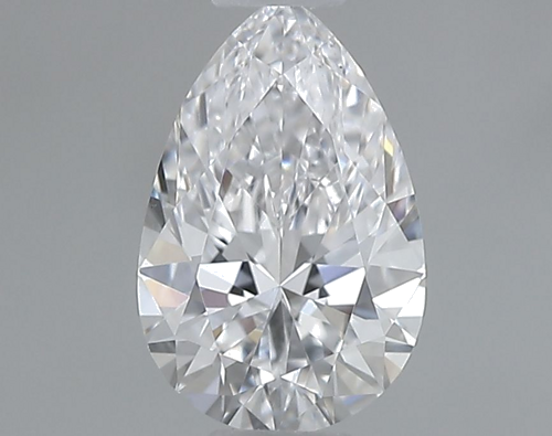 0.45 carat D-VVS2 Natūralus Pear Deimantas (1)