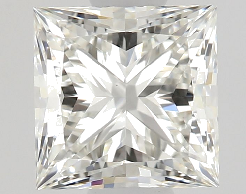 0.56 carat I-VVS2 Natūralus Princess Deimantas (1)