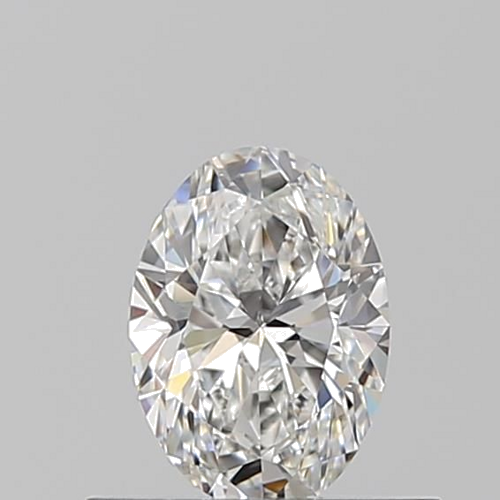 0.5 carat F-VVS1 Natūralus Oval Deimantas (1)