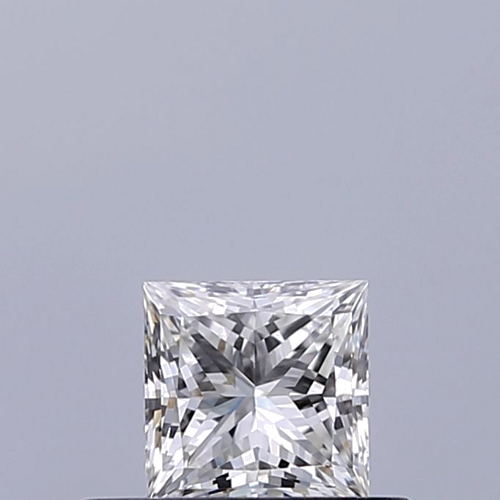 0.35 carat F-VVS2 Natūralus Princess Deimantas (1)