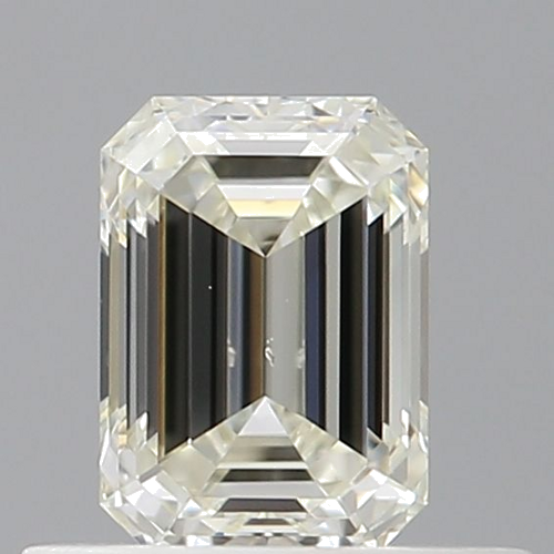 0.5 carat K-SI1 Natūralus Emerald Deimantas (1)