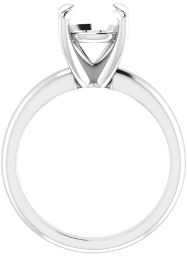 Sužadėtuvių Žiedas „Claw-Prong Solitaire“ 925 Sidabro Round 9mm (2)