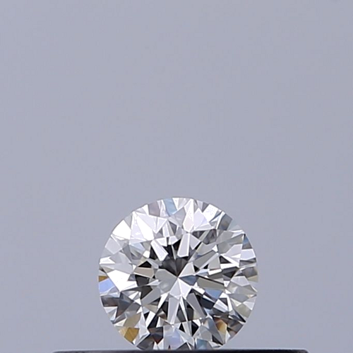 0.19 carat F-VVS2 Excellent cut Natūralus Round Deimantas (1)