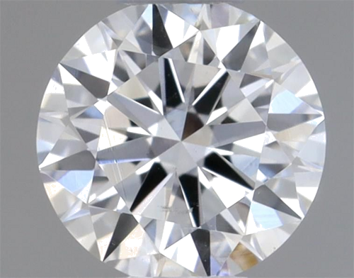 0.34 carat F-SI1 Excellent cut Natūralus Round Deimantas (1)