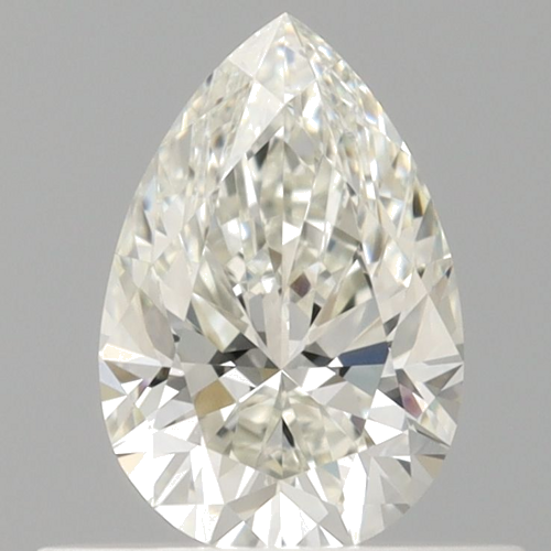 0.5 carat J-VS1 Natūralus Pear Deimantas (1)
