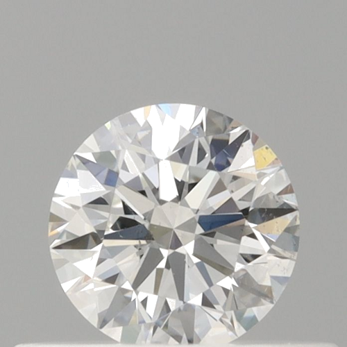 0.37 carat F-SI1 Excellent cut Natūralus Round Deimantas (1)