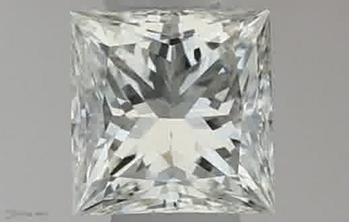 0.26 carat I-VS2 Natūralus Princess Deimantas (1)