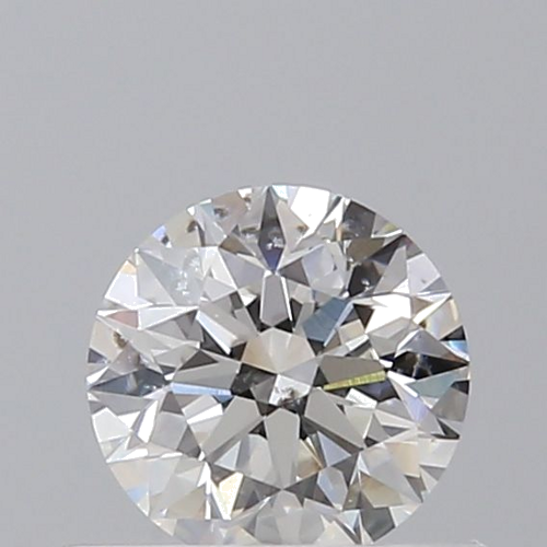 0.4 carat F-SI2 Excellent cut Natūralus Round Deimantas (1)