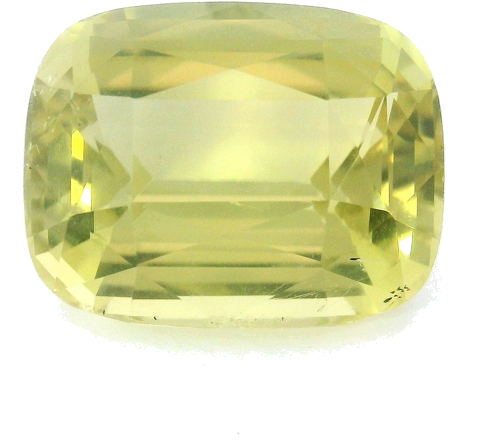 4.79 carat YELLOW Cushion Tourmaline (1)