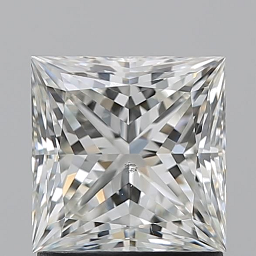1.5 carat I-SI1 Natūralus Princess Deimantas (1)