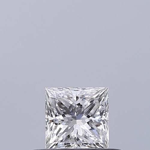 0.3 carat D-VVS1 Natūralus Princess Deimantas (1)