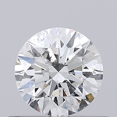 0.4 carat F-SI2 Excellent cut Natūralus Round Deimantas (1)