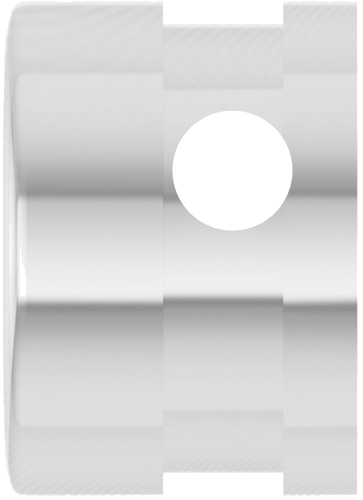 Pakabukas „Solitaire“ 585 Baltojo Aukso Round 5.2mm (3)