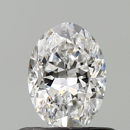 0.51 carat D-SI1 Natūralus Oval Deimantas (1)