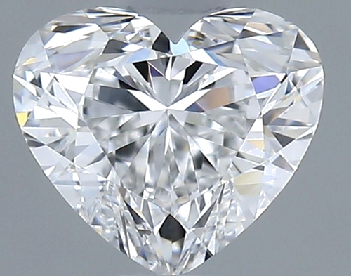 0.5 carat E-VS1 Natūralus Heart Deimantas (1)