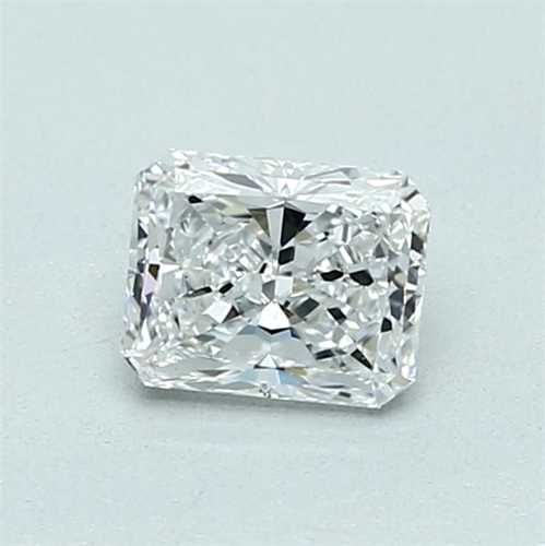 0.66 carat D-VS1 Natūralus Radiant Deimantas (1)