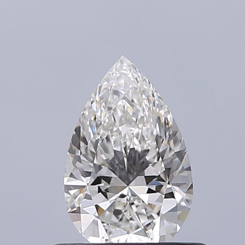 0.51 carat H-VVS1 Natūralus Pear Deimantas (1)