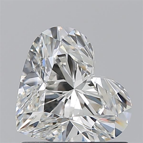 1.01 carat I-VS1 Natūralus Heart Deimantas (1)