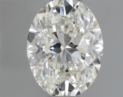 0.6 carat I-VS2 Natūralus Oval Deimantas (1)