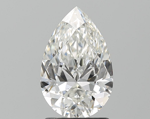 1.51 carat G-VS2 Natūralus Pear Deimantas (1)